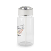 Love You To The Moon And Saturn Clear Water Bottle 4