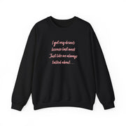 Drivers License Lyrics - Olivia Rodrigo TikTok Sweatshirt 5