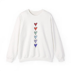 Love Heart Line Sweatshirt