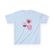 Cherries, Strawberries And Cake - Valentine's Day Kids T-Shirt 7