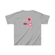 Cherries, Strawberries And Cake - Valentine's Day Kids T-Shirt 4