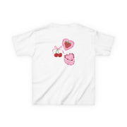 Cherries, Strawberries And Cake - Valentine's Day Kids T-Shirt 2
