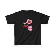 Cherries, Strawberries And Cake - Valentine's Day Kids T-Shirt 5