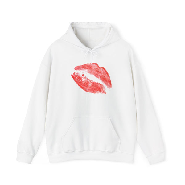 Kisses - Valentine's Day Hoodie White Front