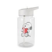 Snoopy - Valentine's Day Clear Water Bottle 2