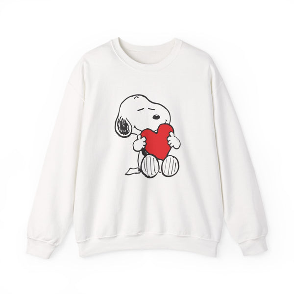 Snoopy - Valentine's Day Sweatshirt White Front