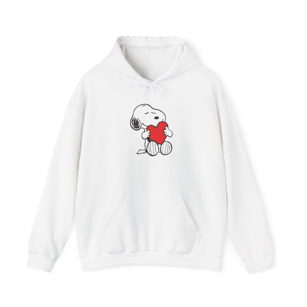 Snoopy - Valentine's Day Hoodie White Front