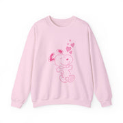 Cartoon Beagle Valentine Hearts Pattern Sweatshirt 9