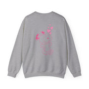 Cartoon Beagle Valentine Hearts Pattern Sweatshirt 4