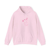 Cartoon Beagle Valentine Hearts Pattern Hoodie 9