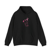 Cartoon Beagle Valentine Hearts Pattern Hoodie 5