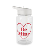 Valentine's Day Clear Water Bottles