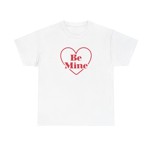 Be Mine Stripey T-Shirt White Front