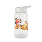 Tiger Valentine's Clear Water Bottle 2