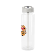 Tiger Valentine's Clear Water Bottle 9