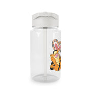 Tiger Valentine's Clear Water Bottle 3