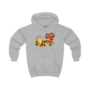 Tiger Valentine's Kids Hoodie 3