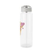 Cupid Pooh Valentine's Clear Water Bottle 9