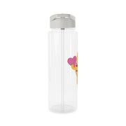 Cupid Pooh Valentine's Clear Water Bottle 8