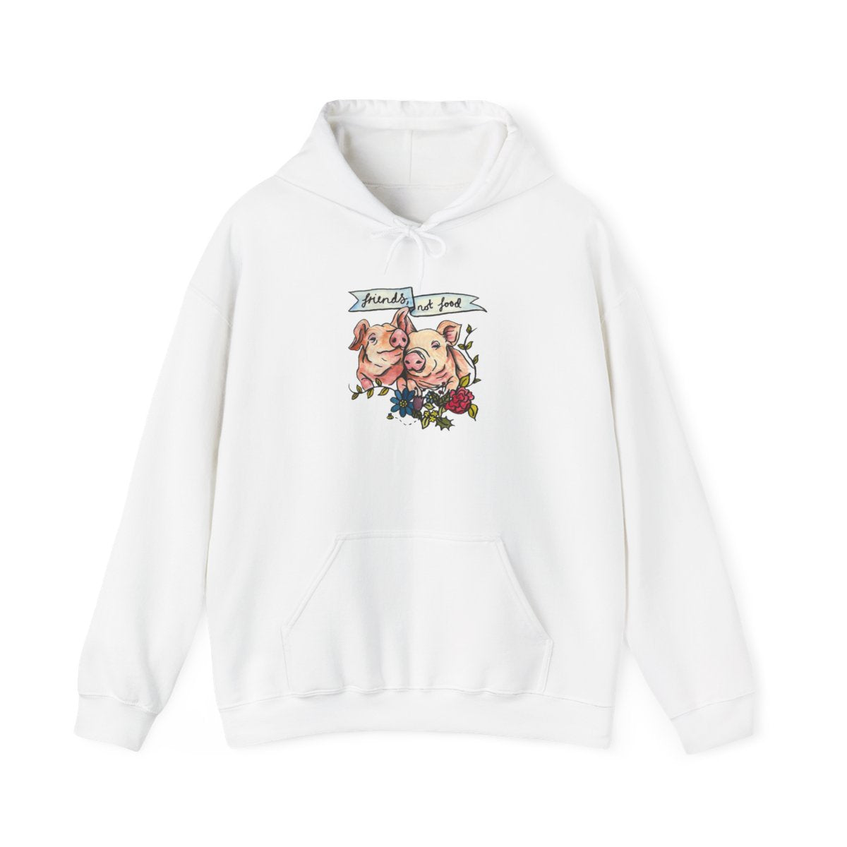 Friends Not Food - Vegan Hoodie