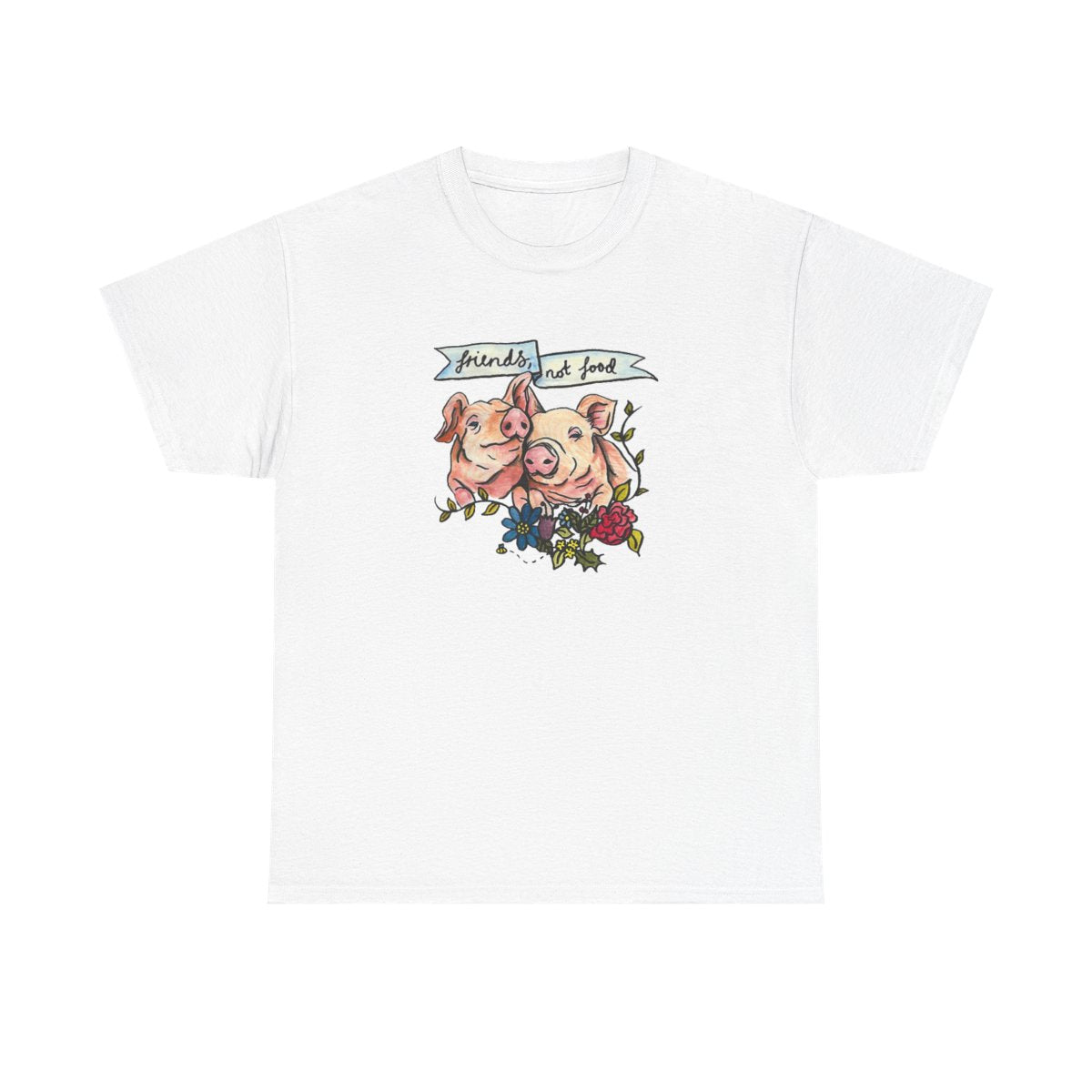Friends Not Food - Vegan T-Shirt