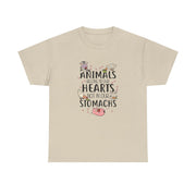 Animals Belong In Our Hearts - Vegan T-Shirt 5