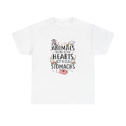 Animals Belong In Our Hearts - Vegan T-Shirt 2