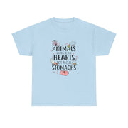 Animals Belong In Our Hearts - Vegan T-Shirt 9