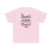 Animals Belong In Our Hearts - Vegan T-Shirt 8