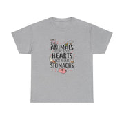 Animals Belong In Our Hearts - Vegan T-Shirt 10