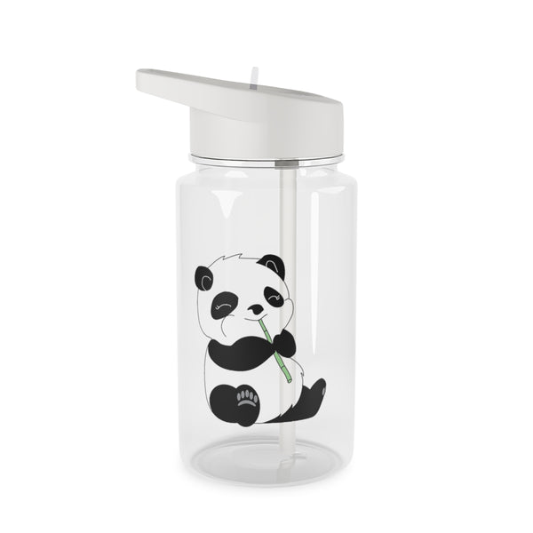 Vegan Panda Clear Water Bottle