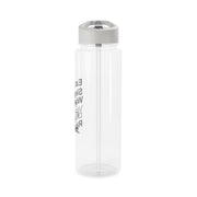 Eat Sleep Watch VPD Repeat Clear Water Bottle 9