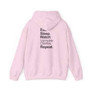 Eat Sleep Watch VPD Repeat Hoodie 8