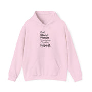 Eat Sleep Watch VPD Repeat Hoodie 7