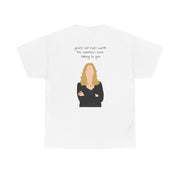 You're Not Even Worth The Calories I Burn Talking To You - VD T-Shirt 2