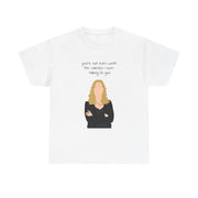 You're Not Even Worth The Calories I Burn Talking To You - VD T-Shirt 1