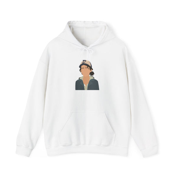 Clementine - TWD Hoodie White Front