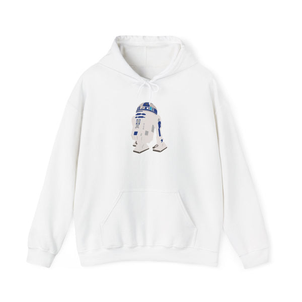 R2D2 Hoodie White Front