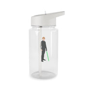 Skywalker Green Lightsaber Clear Water Bottle 2