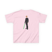 Skywalker Green Lightsaber Kids T-Shirt 8