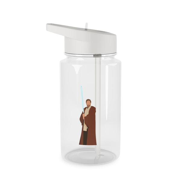 Kenobi Blue Lightsaber Clear Water Bottle
