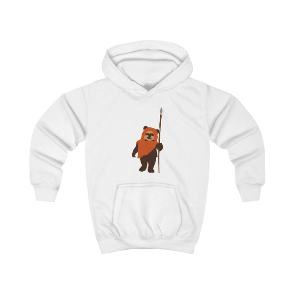 Ewok Kids Hoodie White Front