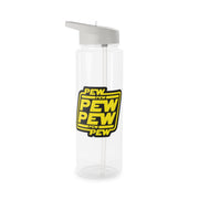Pew Pew Clear Water Bottle 6