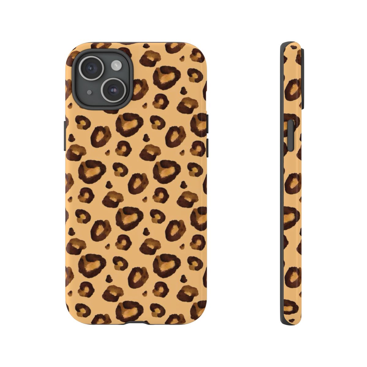 Watercolour Cheetah Print Phone Case