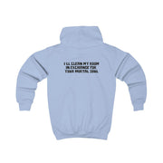 I'll Clean My Room In Exchange Wednesday Kids Hoodie 6