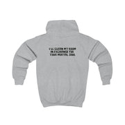 I'll Clean My Room In Exchange Wednesday Kids Hoodie 4