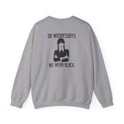 On Wednesdays We Wear Black Sweatshirt 4