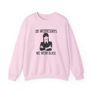 On Wednesdays We Wear Black Sweatshirt 7