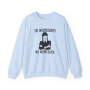 On Wednesdays We Wear Black Sweatshirt 9