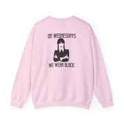 On Wednesdays We Wear Black Sweatshirt 8